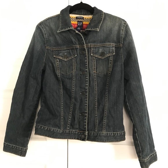 lambswool denim jacket